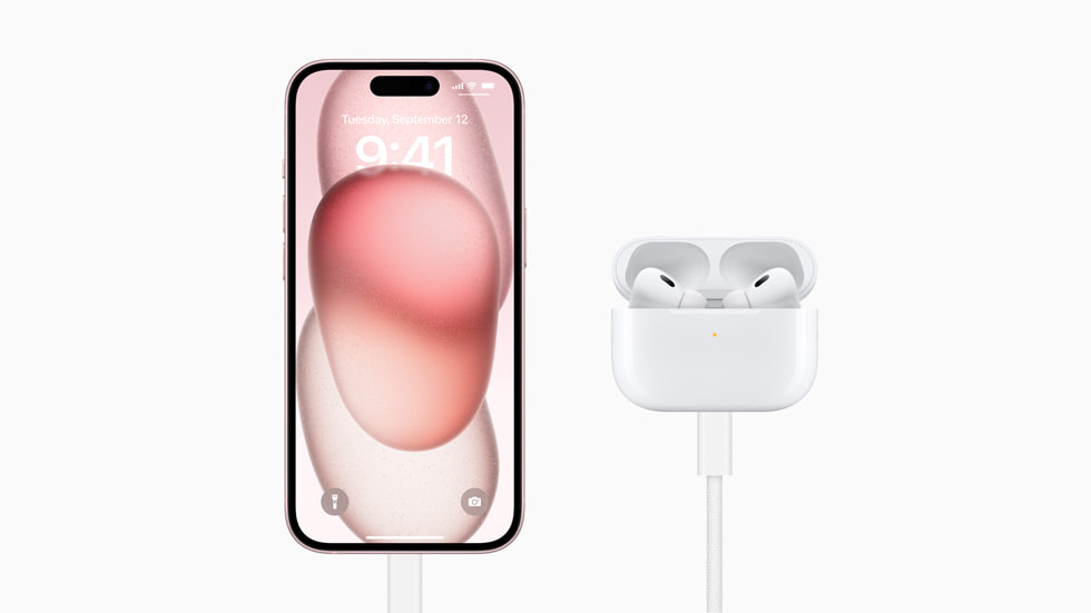 AirPods Pro (2nd generation) with iPhone 15 Pro (2023 USB-C revision)